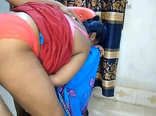 Wife dives into hardcore fucking with her chubby curves and big tits while handling office boss demands in a wild session.