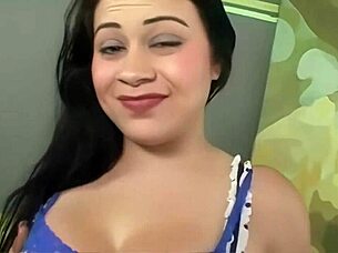 Why Let Super Hot Big Tit Colombian Babe Get Oiled Up Without Deepthroat And Monster Cock Fucking?