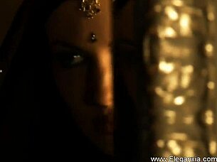 Hey, have you seen this exotic Indian actress getting nude in that scandalous Bollywood scene with her lover?