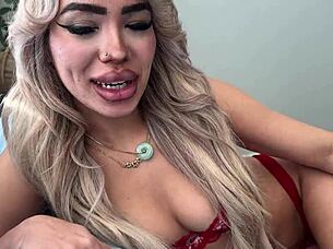 Intense Fantasy as Horny Latina Luna Luxe Rides Cowgirl and Takes Creampie Doggystyle!