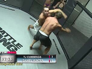 Who gets to fuck Amy Brooke's tight butthole first in this anal fight?