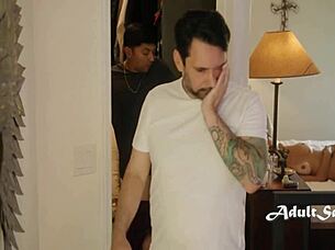 Step mom's demonic possession leads to taboo threesome with me and aunt, breaking the family in this full movie 😱