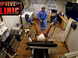 Why go naked behind the scenes from Taylor Ortega for science not ready entire movie by Bondage Clinic?