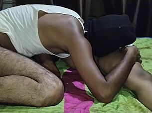 Curvy Indian teacher gets fucked hard by her eager student in a steamy bedroom encounter.