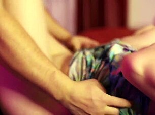 In a sexy homemade story, couple dives into BENT OVER doggystyle with natural tits bouncing wildly.