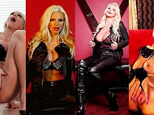 Will This Lovely Blonde Brittany Andrews Masturbate with Dildo in Heels or Barefoot?