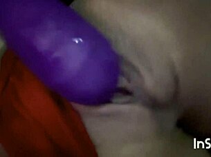 oh yeah i'm masturbating with dildo up my ass till i squirt hard
