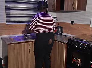 my cock is standing so hard for my ebony big ass lady 😍🍆