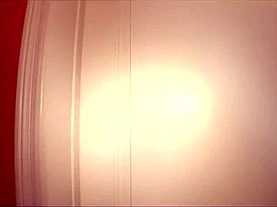 Christine Alexis spreads her shaved pussy wide for deep penetration and enjoys intense action