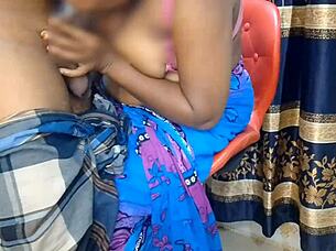 Wife dives into hardcore fucking with her chubby curves and big tits while handling office boss demands in a wild session.