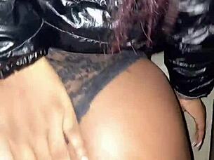 Colombian Latina With Big Natural Tits Gets Fucked Hard After Entering House