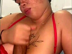 I Feel So Aroused As Half Sister Enters My Room And Helps With Handjob