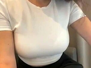 Milf In Miniskirt Flashes Bra Outdoors! Slutty Wife Shows Big Tits And Pussy