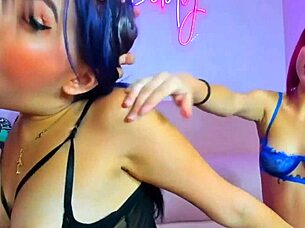 Rough deepthroat with facial fuck and drooling from small tits Latina slut
