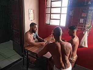 Bodybuilder Takes Control In Interracial Domination With Muscular Black Cock Pounding Tattooed Pornstar