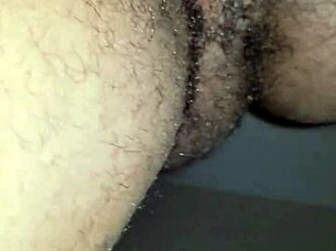 hey that quick cum session with ebony wife getting wet pussy massage and cheating fuck