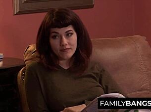 Frustrated milf unleashes wild lesbian passion with ingrid mouth elexis monroe!