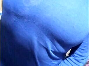 In the dorm room a sensual slave girl flashes her big natural tits during wild casting interview reaching orgasm