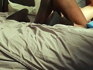 Busty redhead PAWG rides BBC hard till pussy creampie