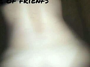 Horny amateur couple enjoys intense anal fucking with hot blonde wife on sofa