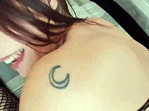 Brunette babe catches me watching through the window and bends over for deepthroat doggystyle pounding. Hotwifechar's dirty tale with Danny Dirt teases more action