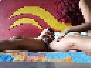 Taking a screaming Latina to the hotel for wet pussy pounding!