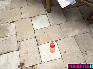 what if lonely milf's massage turns into oiled pov doggystyle fuck