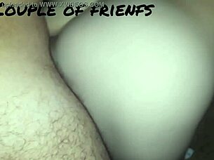 Horny amateur couple enjoys intense anal fucking with hot blonde wife on sofa