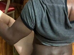 Thick White Slut Manhandled By BBC Thug