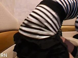 Sexy Japanese girl enjoys wet cowgirl ride and creampie in Tokyo bedroom