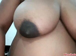 Indian Pregnant Neighbor Rides Cock While Controlling Intense Orgasm