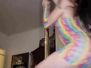 nikki knightly striptease reveals perky tits and tight pussy slowly