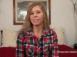 Casting compilation features sexy desperate amateurs as hot mature milf moms and bbw big tit wives craving big cock action