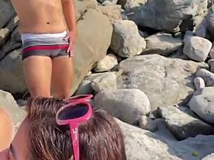 We craved big black cock and cum so we went hunting while our husbands drank!