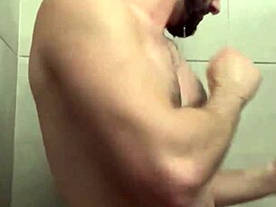 Relaxed At Home Brazilian Bodybuilder Decides To Masturbate With Huge Muscular Cock In Solo Fetish Scene