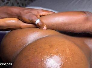 Take that big cock deep in your tight ebony pussy!