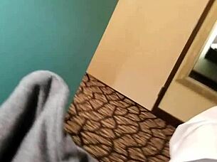 doggy style unfolds outdoors in public with big ass focus