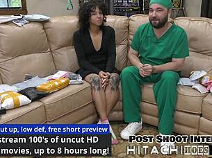 Nicole Luva invites viewers to join her intimate bedtime experience.