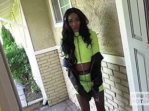 I Feel So Wild as Petite Chanel Skye Takes Bryan Gozzling's Meat Up My Ass with Squirting Passion