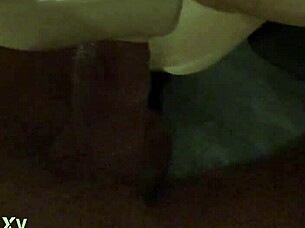 the guy eagerly sucked on his inflatable fuck doll, deepthroating and handjobbing it wildly.