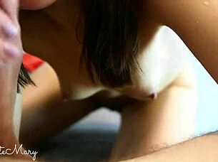 I'm riding this big cock bent over in amateur pov style.