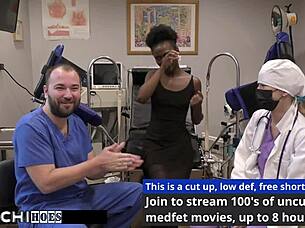 Freshman Rina Arem Gets Mandatory Hitachi Orgasm From Doctor Tampa! 😱