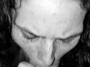 Rhonda, suck that cum right outta my nuts!