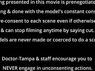 Freshman Rina Arem Gets Mandatory Hitachi Orgasm From Doctor Tampa! 😱