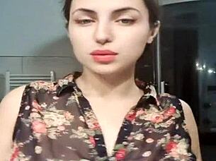 Italian milf teases with her alluring curves