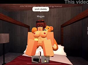 Megan hints at intense encounters with deep fucking and big tits action.