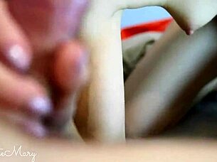 I'm riding this big cock bent over in amateur pov style.