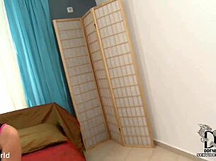 Can this Czech blonde master deep cocksucking in heels and lingerie?