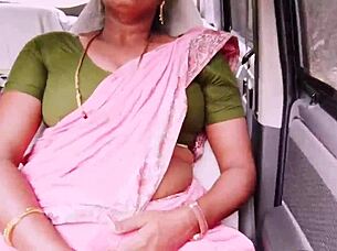 sexy indian bhabi cheats on husband during long drive for romantic pussy fucking with boyfriend using dirty talks