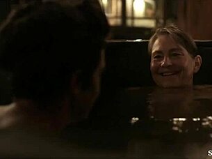 hey gaby hoffmann and cherry jones go topless in transparent celebrity scenes?